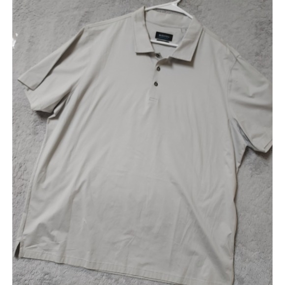 Bugatchi Other - Bugatchi Polo Shirt Men 2XL XXL Ooohcotton Tech 8 Way Stretch Performance EUC